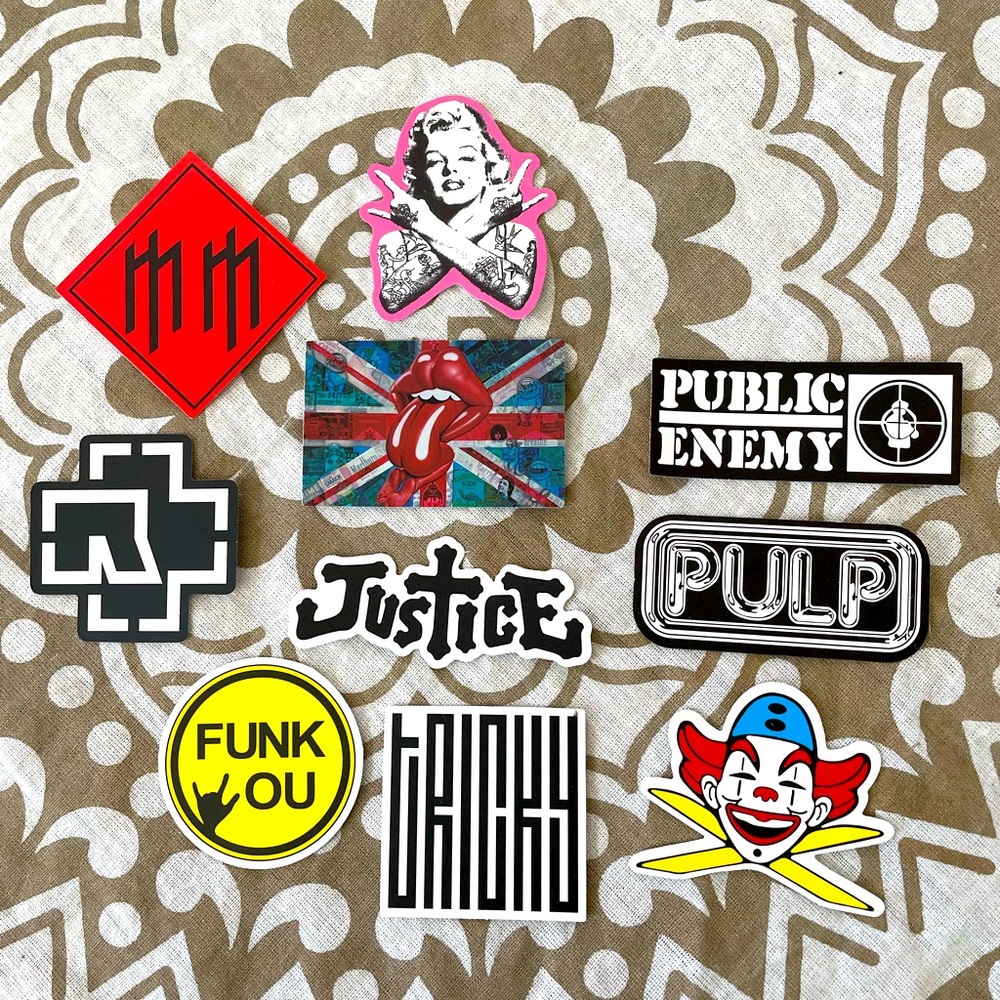 Set of 10 Stickers